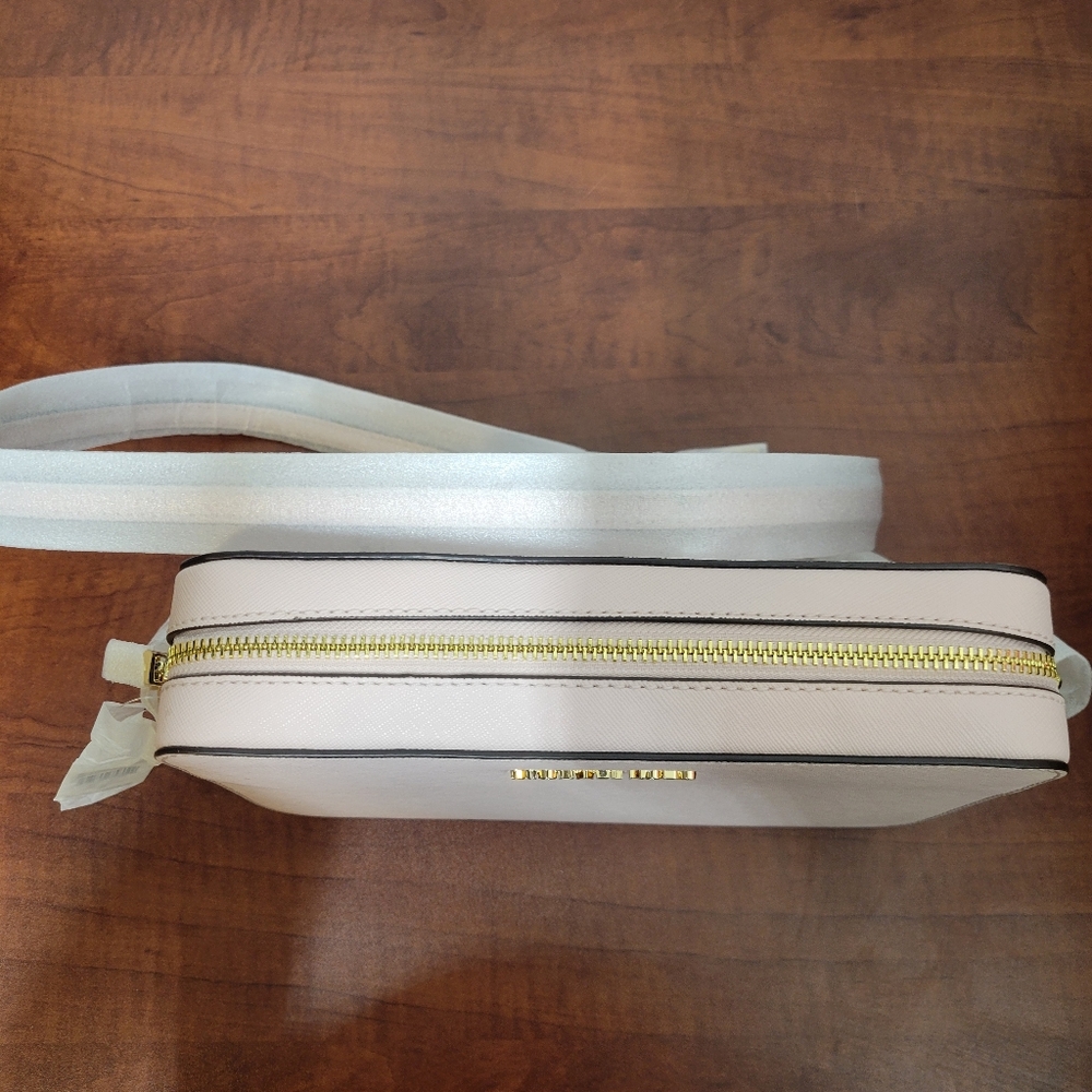 NWT Michael Kors | Jet Set Crossbody Powder Blush Adjustable Strap - Picture 8 of 13